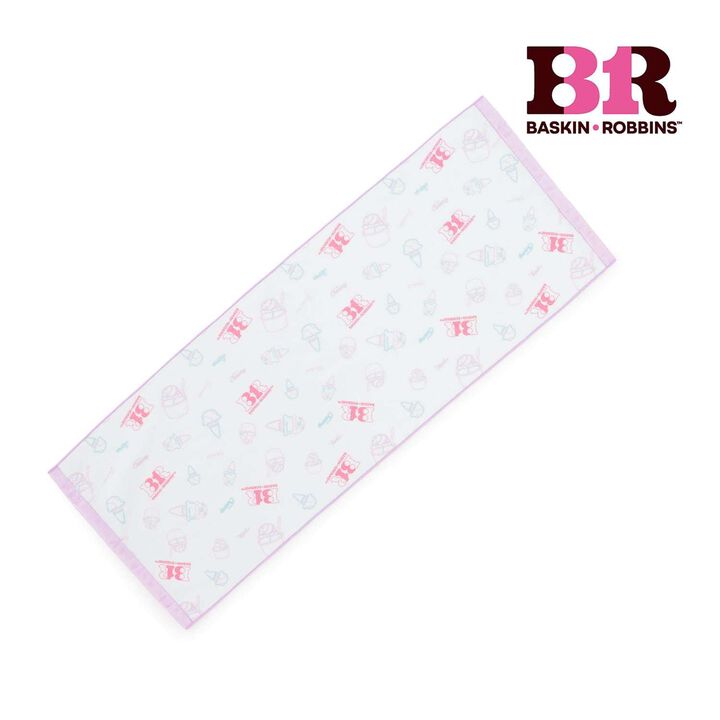 [Baskin-Robbins] All-Over Ice Cream Pattern Towel,, medium