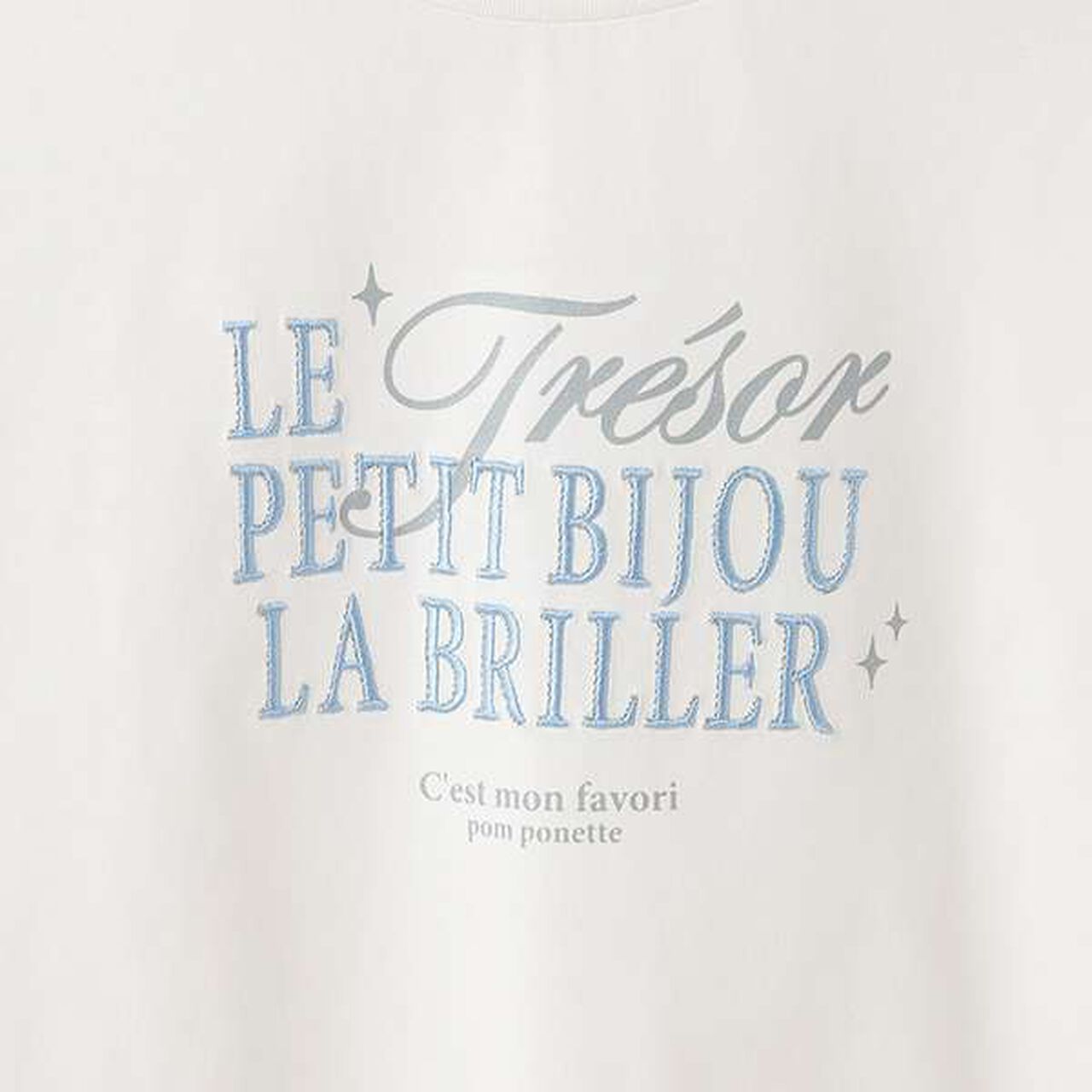 [GOOD PRICE] 6-Sleeve Logo T-Shirt,Cream, large image number 3