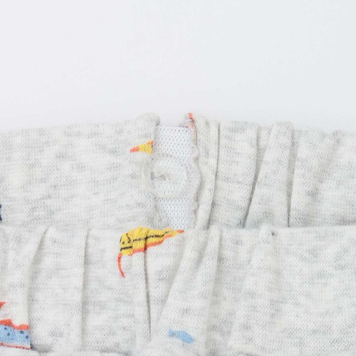 [Cool Touch] Marine Life 3/4 Leggings,Light blue, medium image number 13