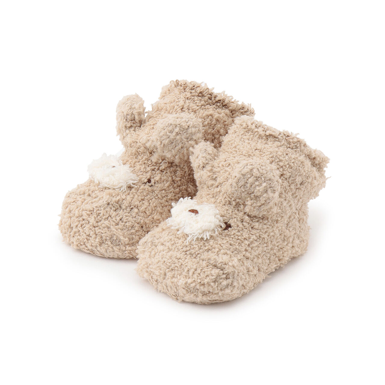 Animal Marshmallow Socks,Brown, large image number 0