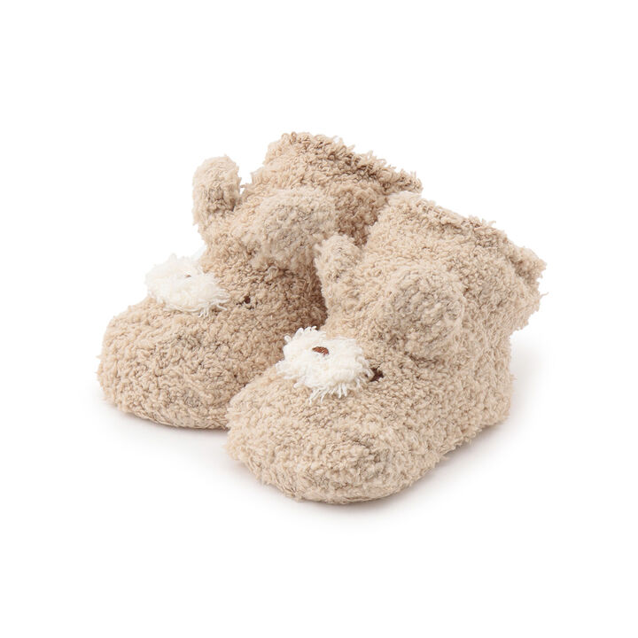 Animal Marshmallow Socks,Brown, medium image number 0