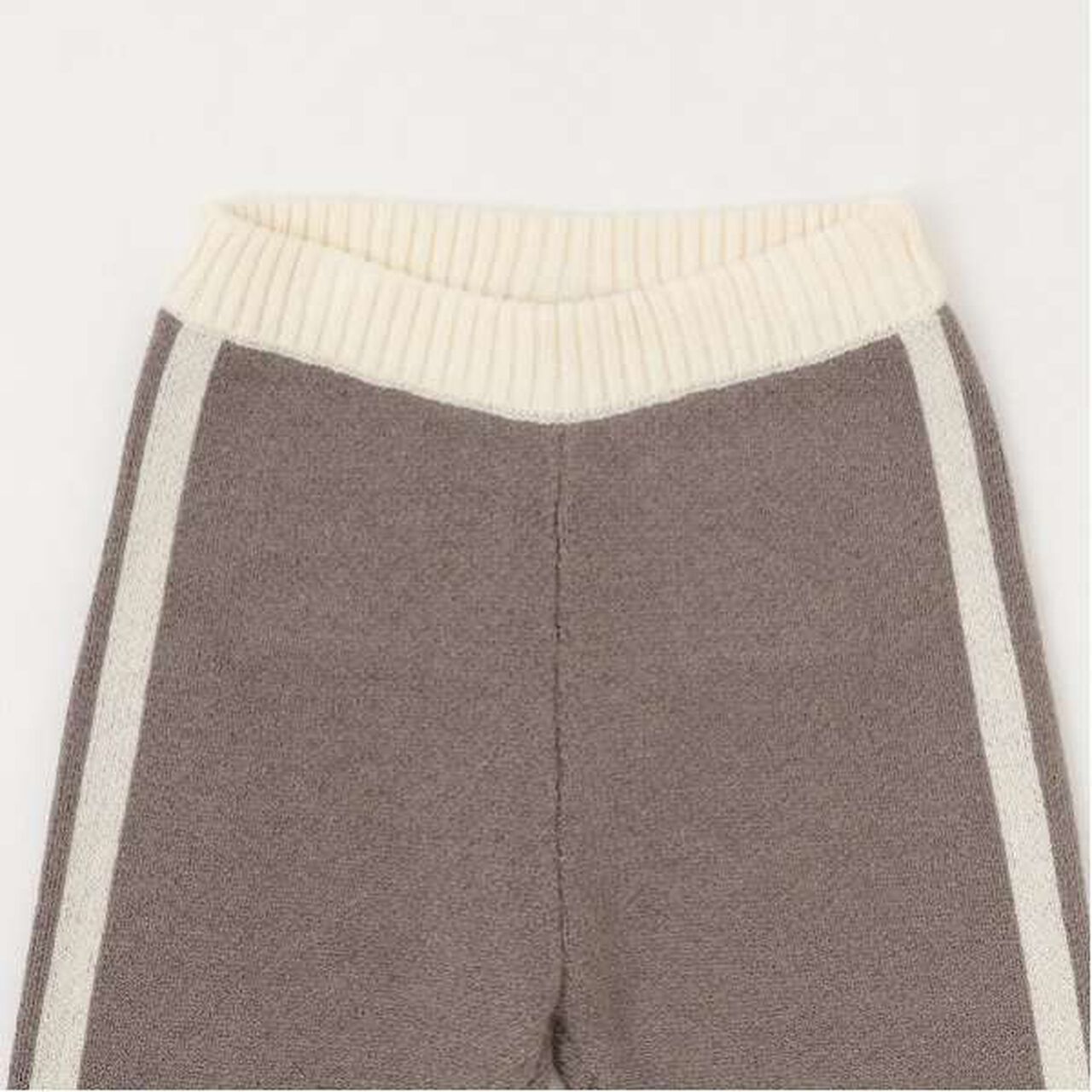 Knit Track Pants,Beige, large image number 15