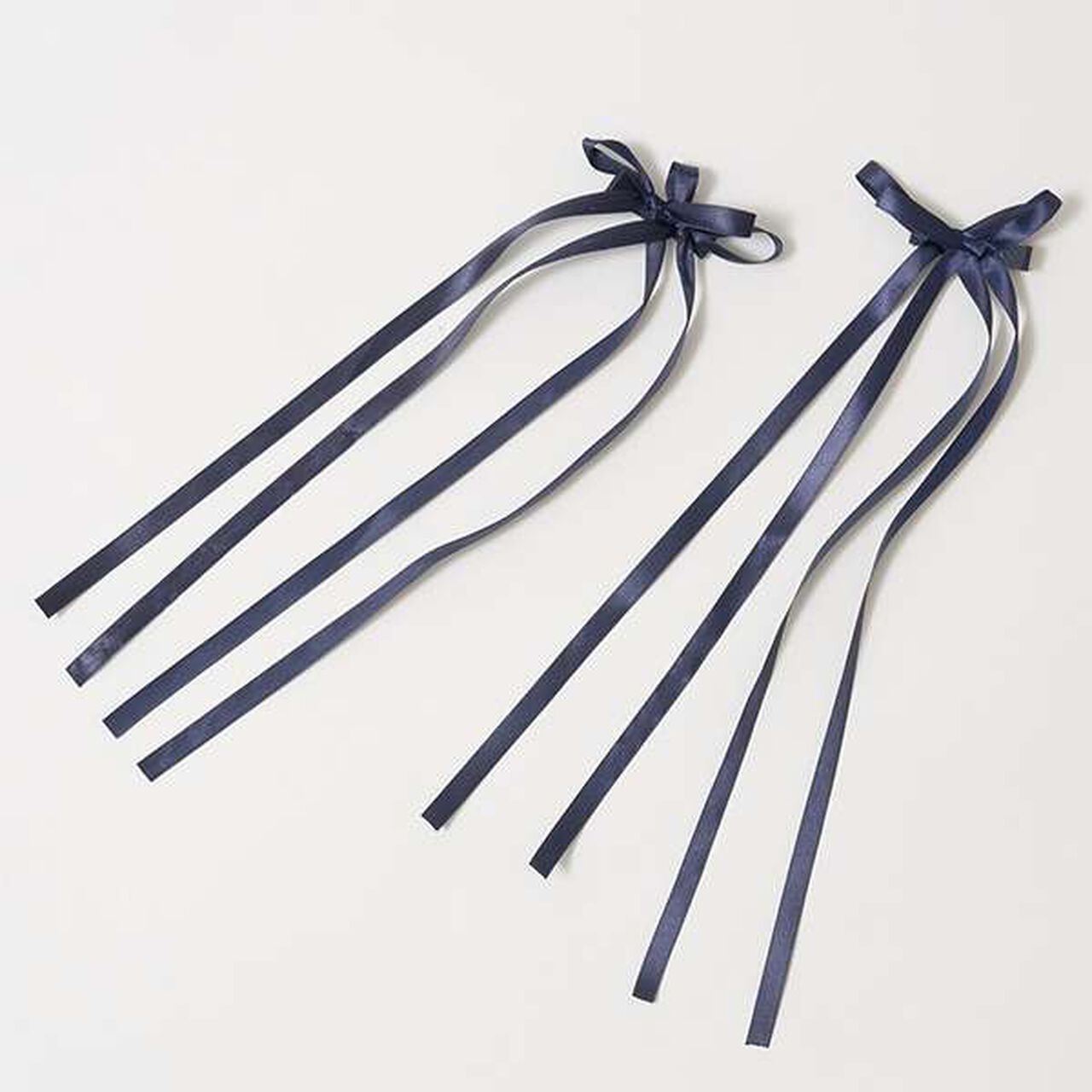 Long Ribbon Hair Clip 2-Piece Set,Red, large image number 13