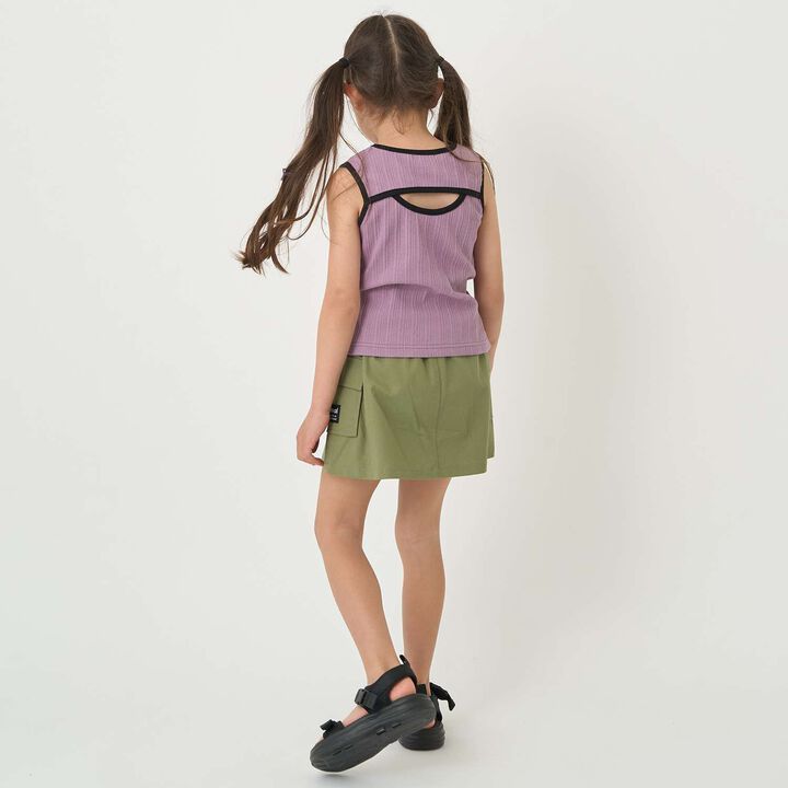 Back-Opening Tank Top,Deep purple, medium image number 27