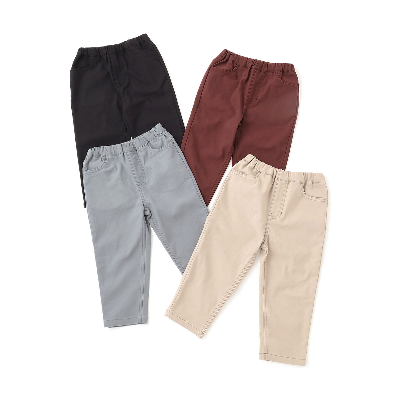 [Pre-Order] Relaxed Stretch Tapered Pants,Charcoal gray, large image number 11
