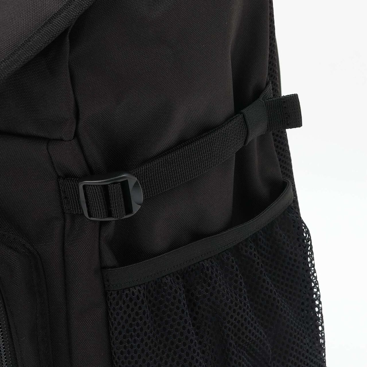 [Lightweight] [Water Repellent] 32L Bucket-Shaped School Backpack,Black, large image number 3