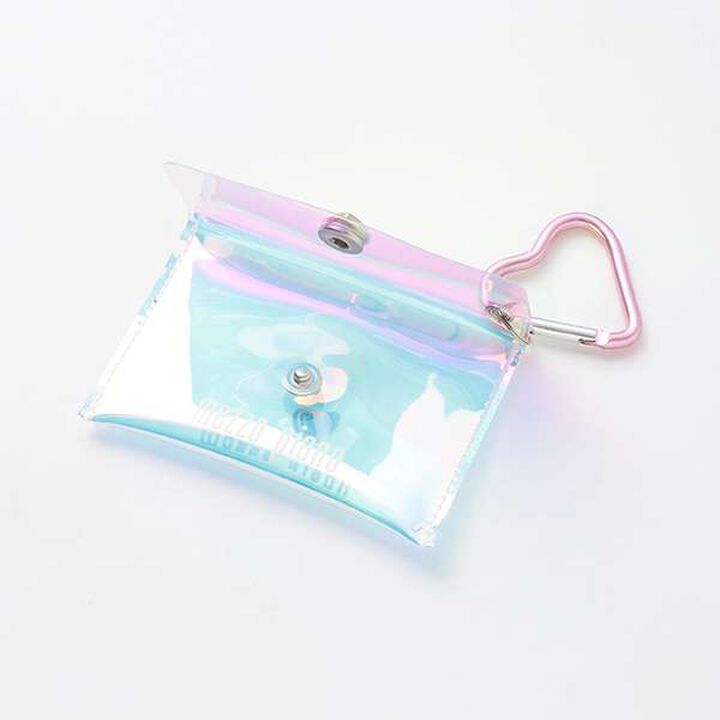 Check Pleated Skirt-Pants with Mini Pouch,Blue, medium image number 12