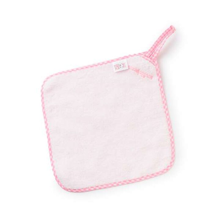 Towel with Rabbit Mascot [Made in Japan],Light pink, medium image number 1