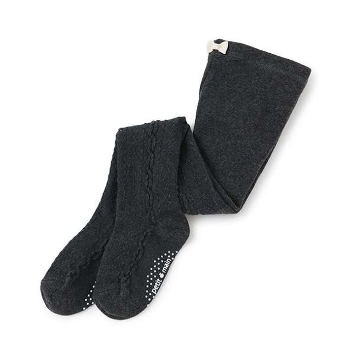 Jacquard Tights,Ivory, medium image number 8