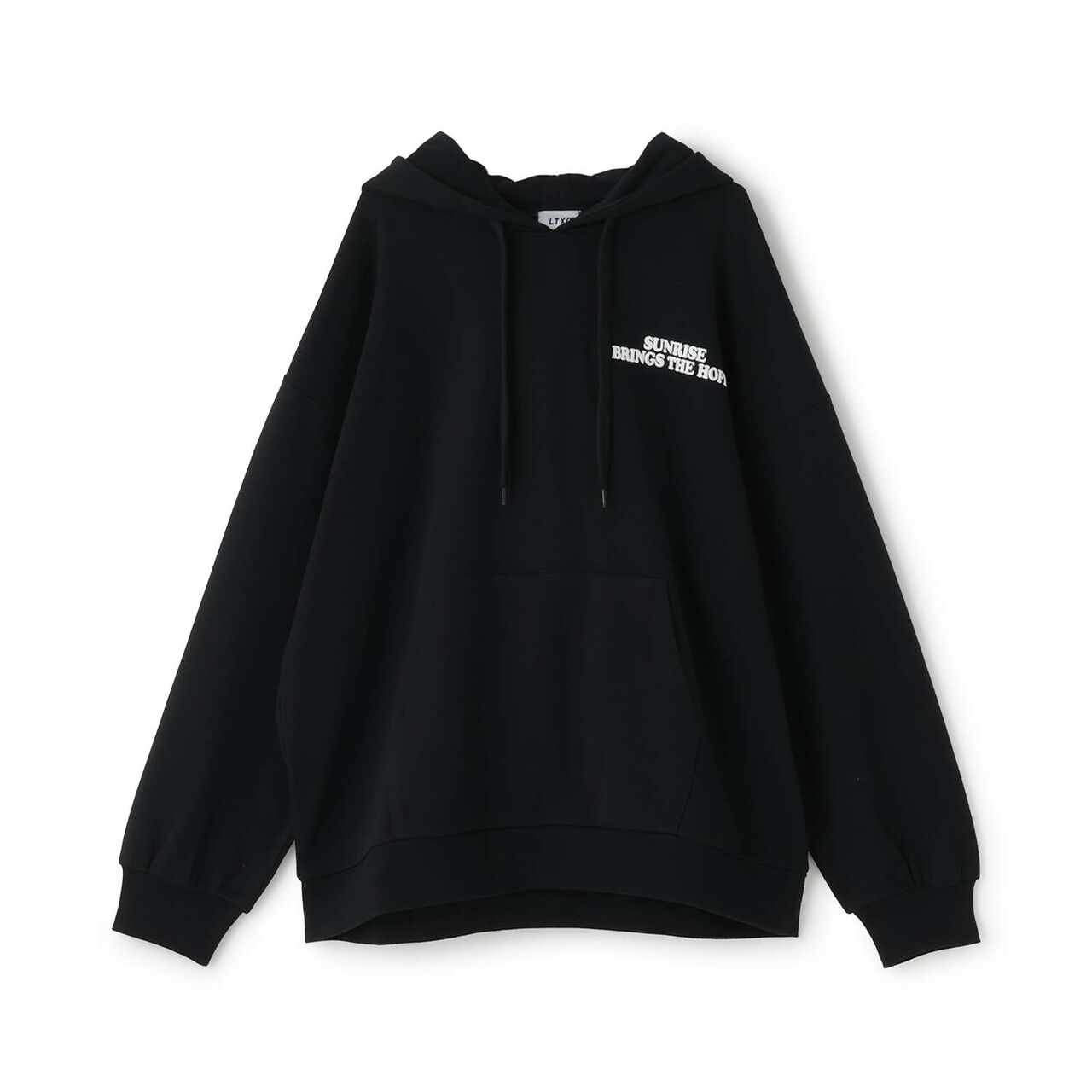 [Seconds Cute Top] LTXC Puffy Heart Loose Parka,Black, large image number 26