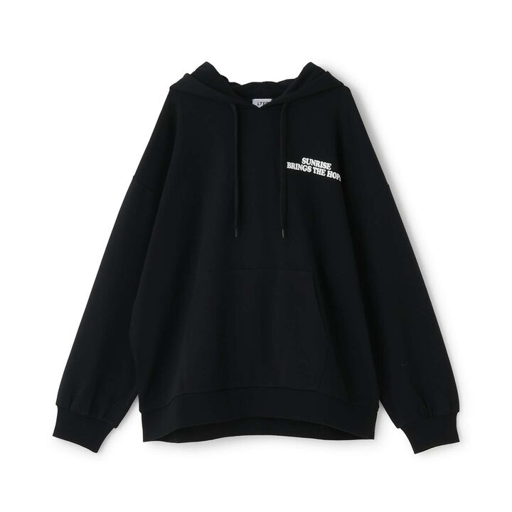 [Seconds Cute Top] LTXC Puffy Heart Loose Parka,Black, medium image number 26