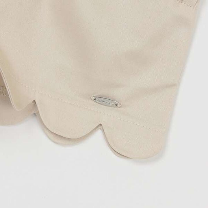 [Link] Scalloped Short Pants (Kids),Navy, medium image number 4