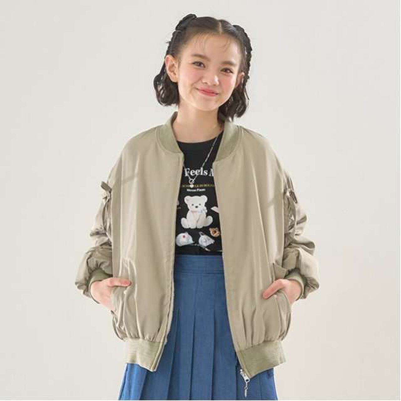 Reversible MA-1 Jacket,Black, large image number 17