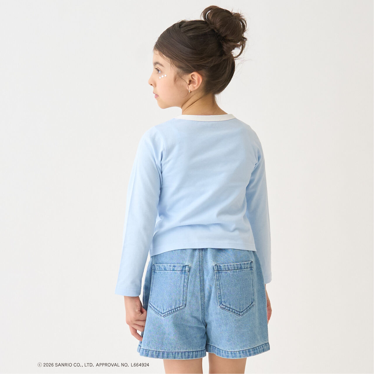 [Sanrio Characters] Ringer Long-Sleeve T-Shirt,Yellow, large image number 9