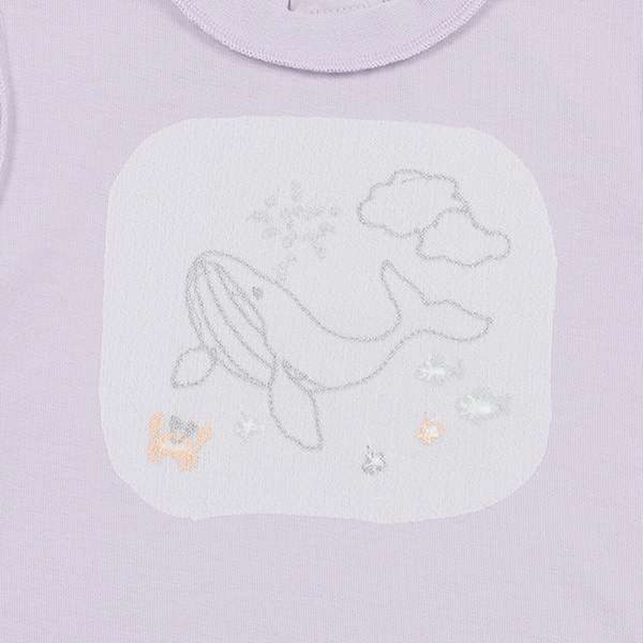 [Link] Quick-Dry Embroidery Half T-Shirt (Kids),Cream, large image number 7