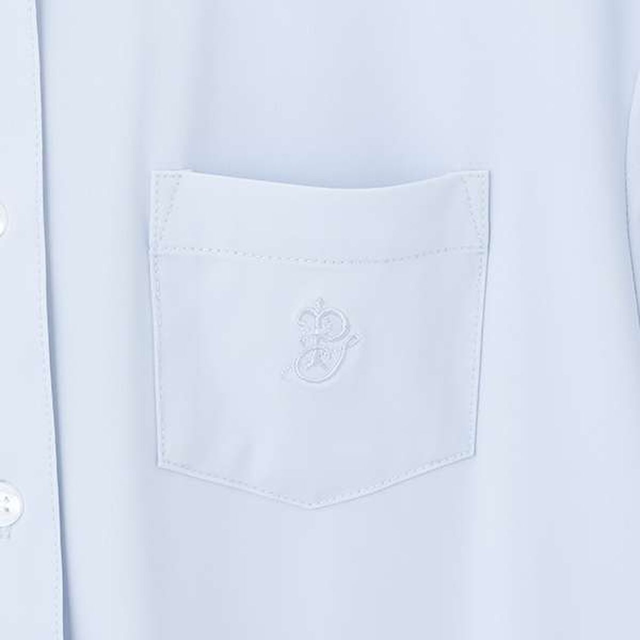 * [UV Protection] Point Collar Cut Shirt,White, large image number 3