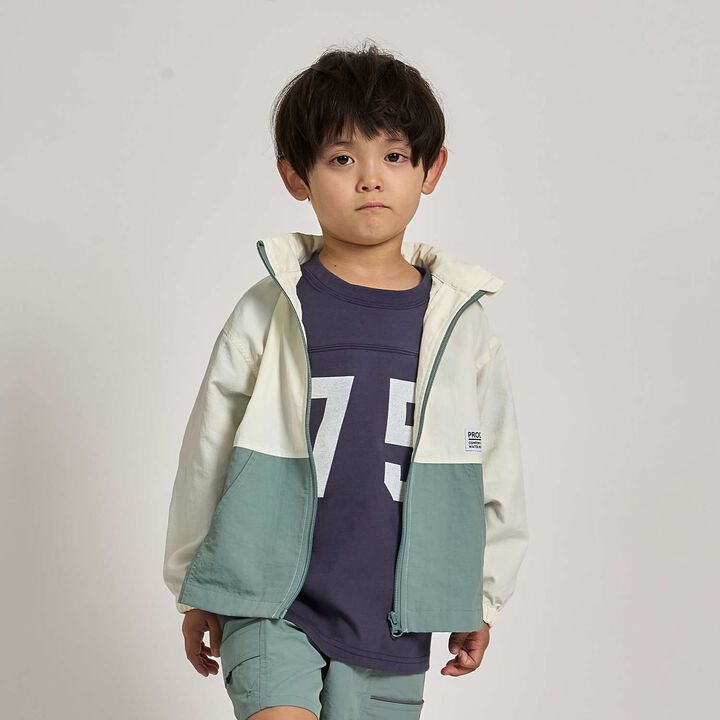 [School-Ready] Water-Repellent Anti-Stain Durable UV Mountain Parka with Storage Bag (Reflective Sheet Included),, medium