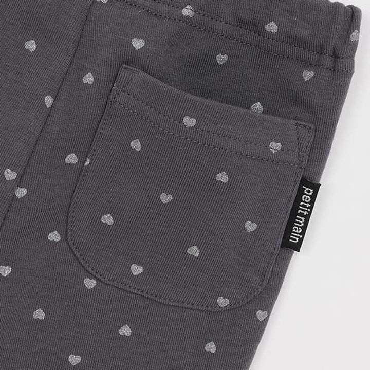Cool Touch Fluffy and Soft 7/8 Leggings,Charcoal gray, medium image number 4