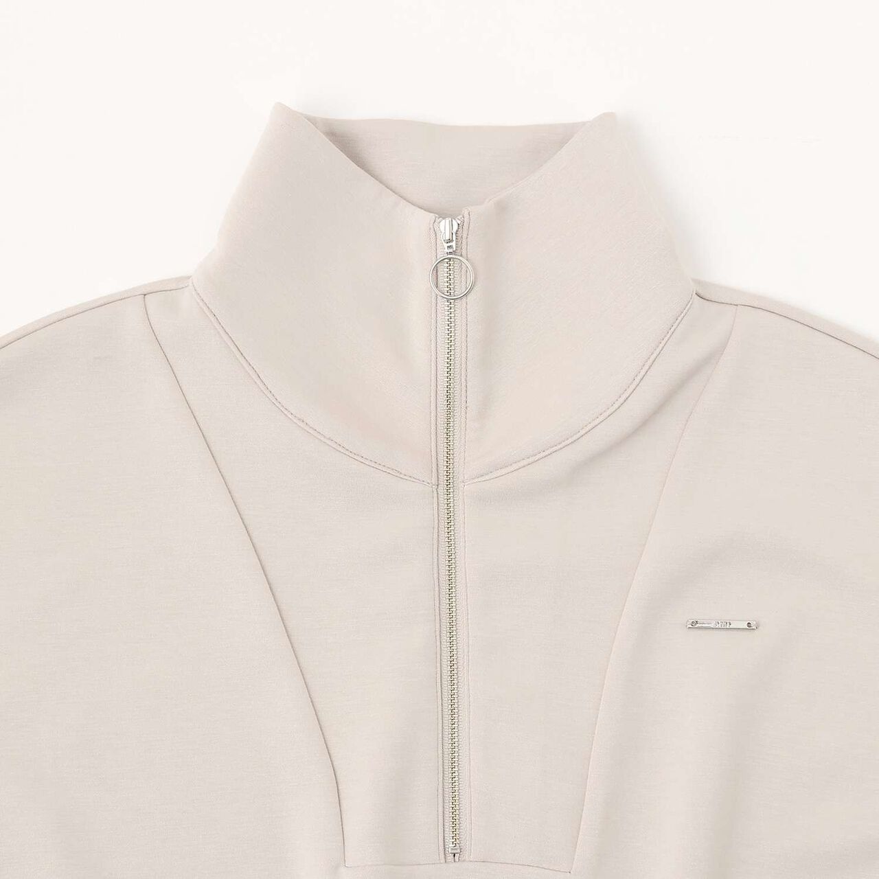 [AMI] Cardboard Half-Zip × Long Sleeve T-Shirt Set,Black, large image number 3