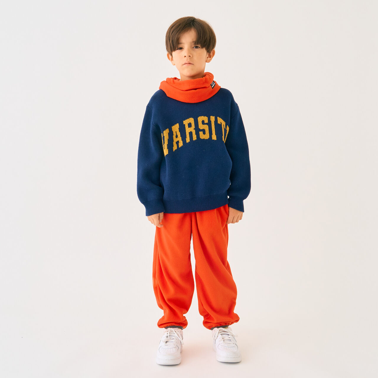 [Machine Washable] Logo Knitwear,Off white, large image number 15