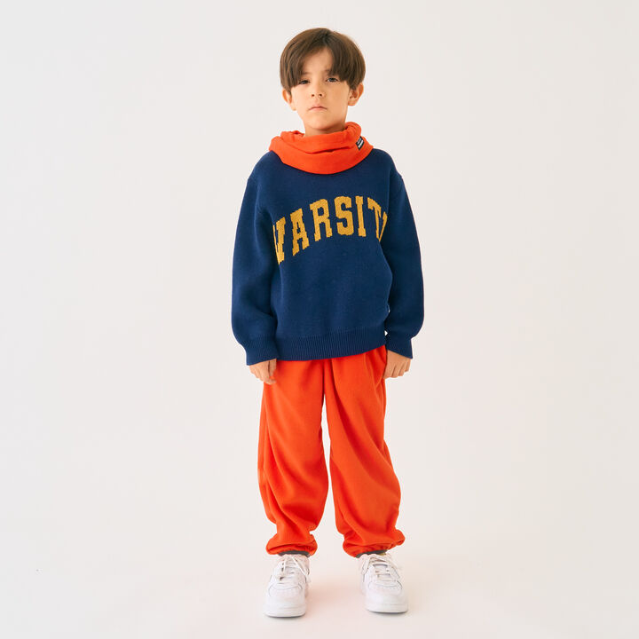 [Machine Washable] Logo Knitwear,Off white, medium image number 15