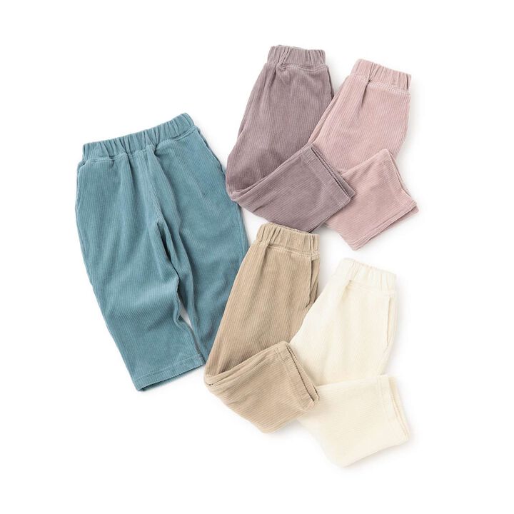 Knit Cord Pants,Moss green, medium image number 7