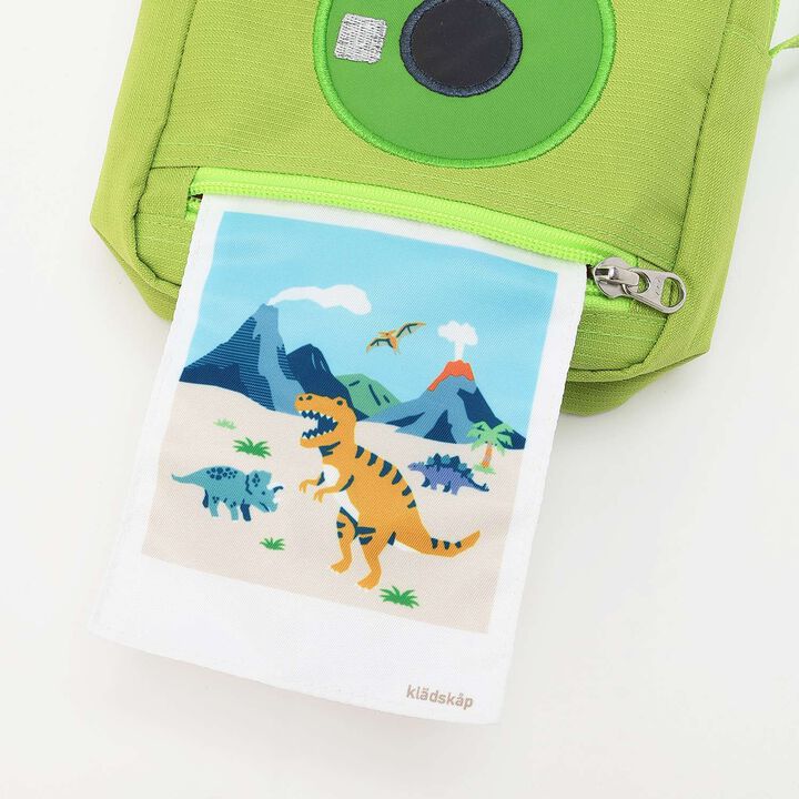Toy Camera Style Shoulder Bag,Yellow green, medium image number 7