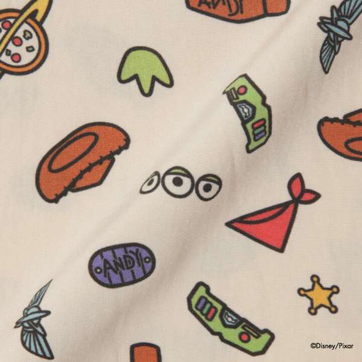 [Matching with Dad Outfit] Disney Kids Toy Story Pattern Shirt,Light gray, medium image number 10
