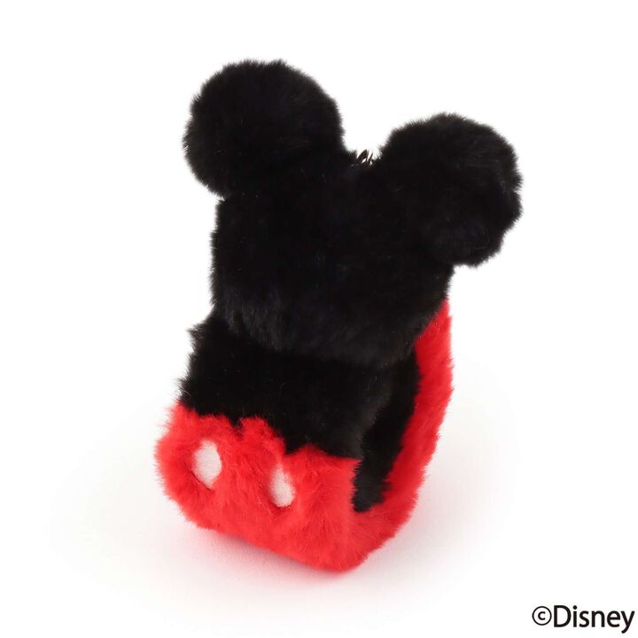 [Disney] Curly Faux Fur Charm,Red, medium image number 7