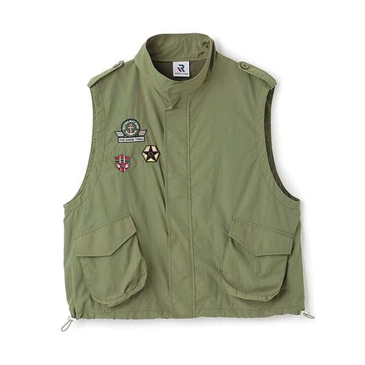 [LTXC] [D-League/CHANGE RAPTURES/AYUMI] Military Vest,Khaki, medium image number 5