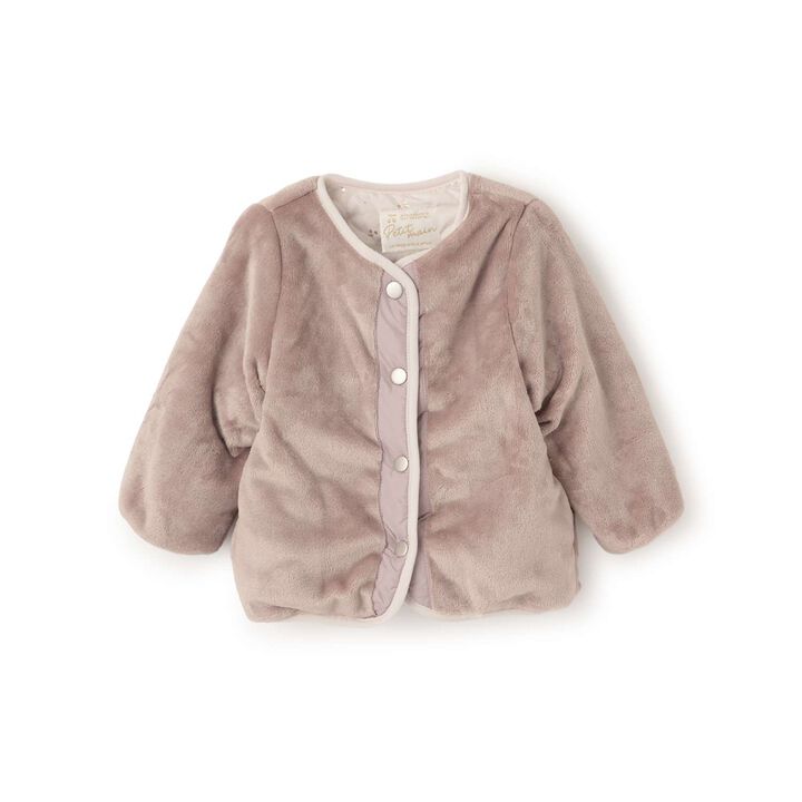 [Link] Foil Print Reversible Jacket,Blue gray, medium image number 15