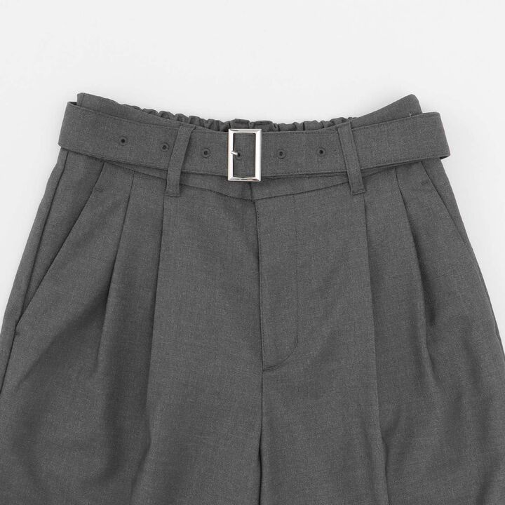 [AMI] Suspender Slacks Pants,Charcoal gray, medium image number 4