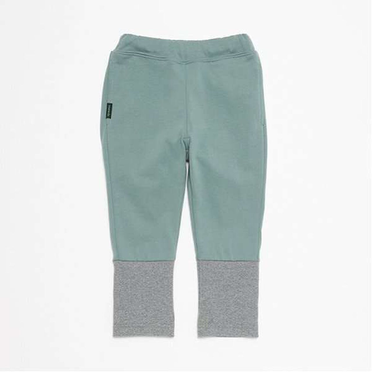 [MOOMIN] Long-Length Cut Hem Leggings,Moderate green, large image number 1