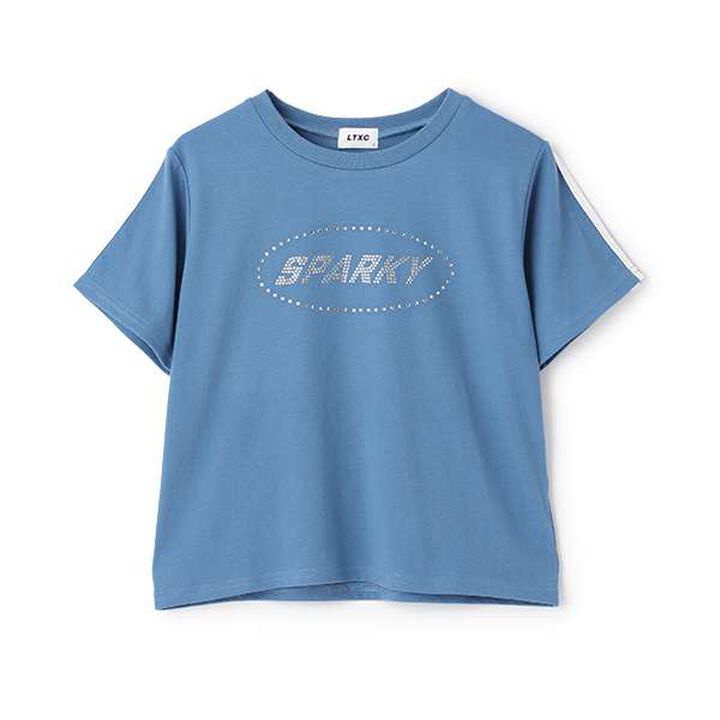 Quick-Dry Rhinestone T-Shirt,Off white, medium image number 9