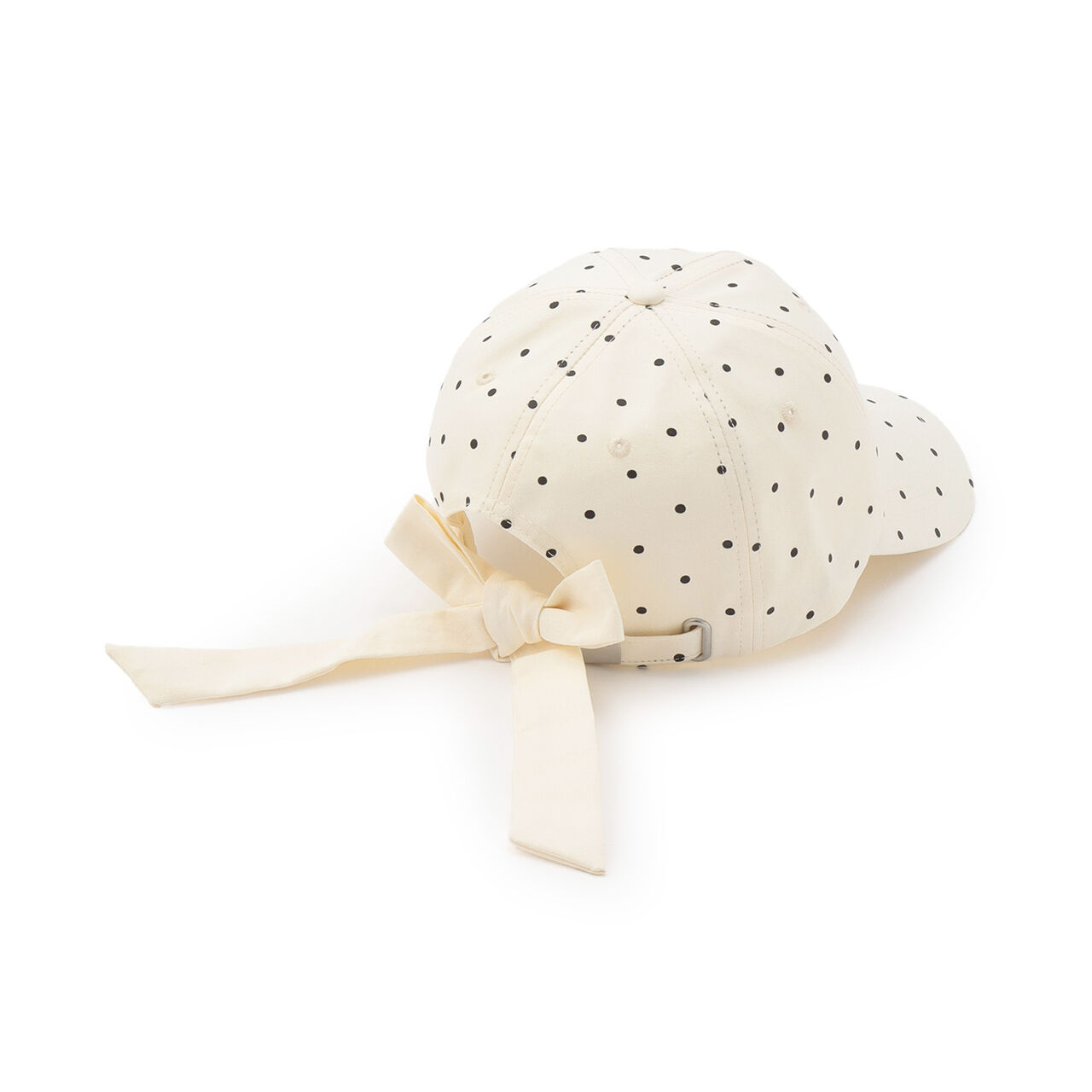 Back-Style Ribbon Cap,Beige, large image number 3