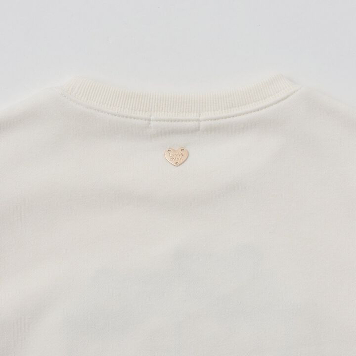 Quick-Dry Fleece Strawberry Appliqu&eacute; Sweatshirt,Black, medium image number 13