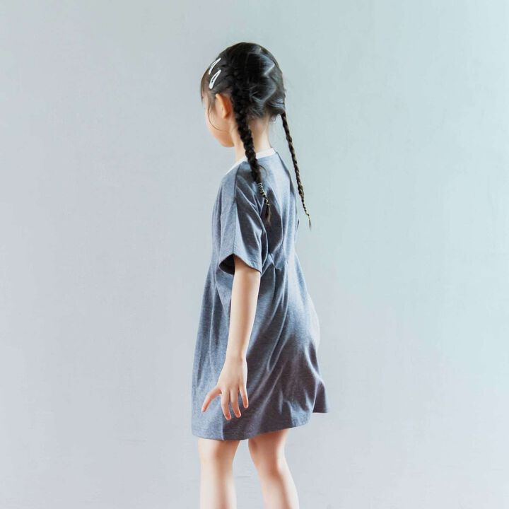 TCR Front Tuck One-Piece Dress,Top gray, medium image number 3
