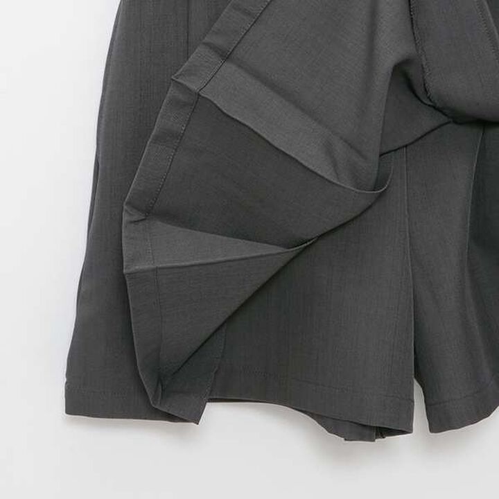 [DHOLIC] Wrap Pleated Skirt-Pants,Gray, medium image number 13