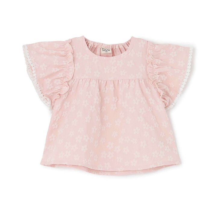 Sakura All-Over Pattern Tunic,Off white, medium image number 7