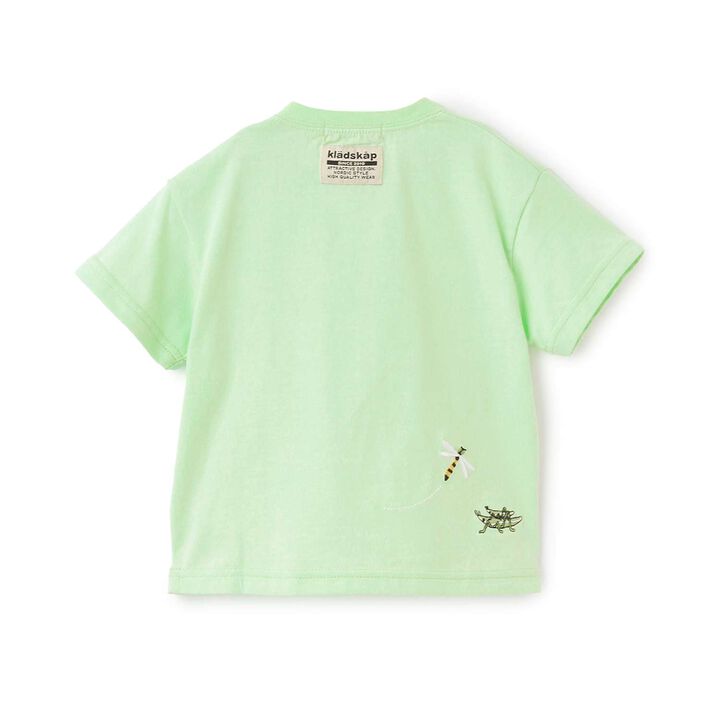 [Restock of Popular Item] Insect Pocket Short Sleeve T-Shirt,Light green, medium image number 1