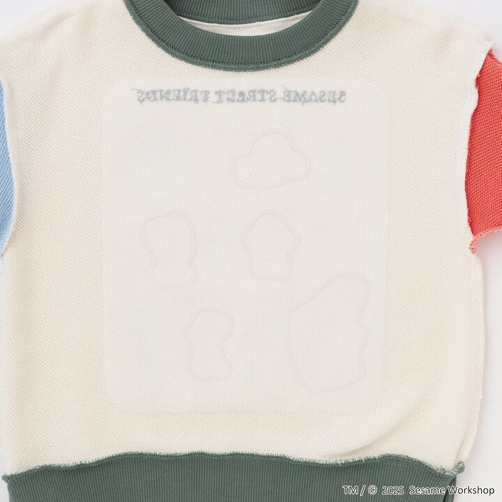 [SESAME STREET] Character Full Sweatshirt,Light blue, medium image number 10