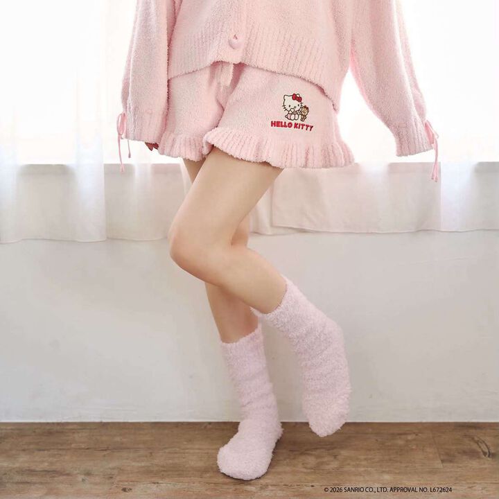 [Sanrio Characters/Hello Kitty] Marshmallow Knit Shorts,Ivory, medium image number 2