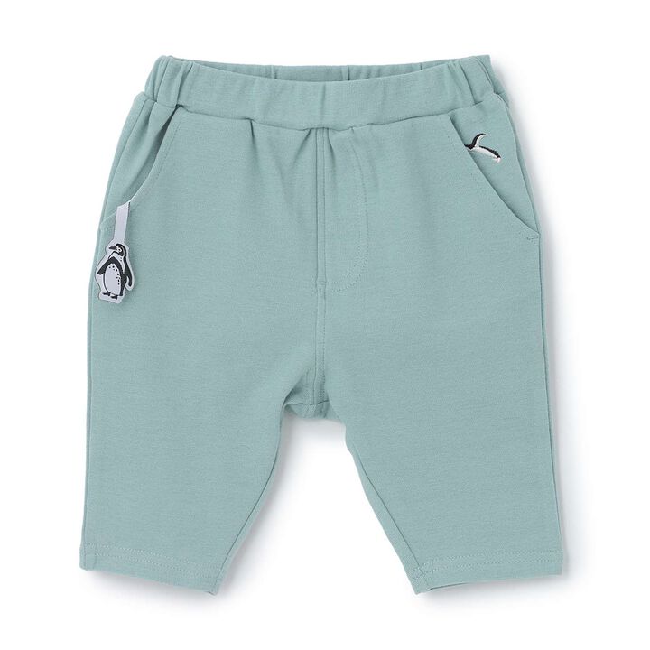 [Cool Touch] Marine Life 3/4 Leggings,Light blue, medium image number 9