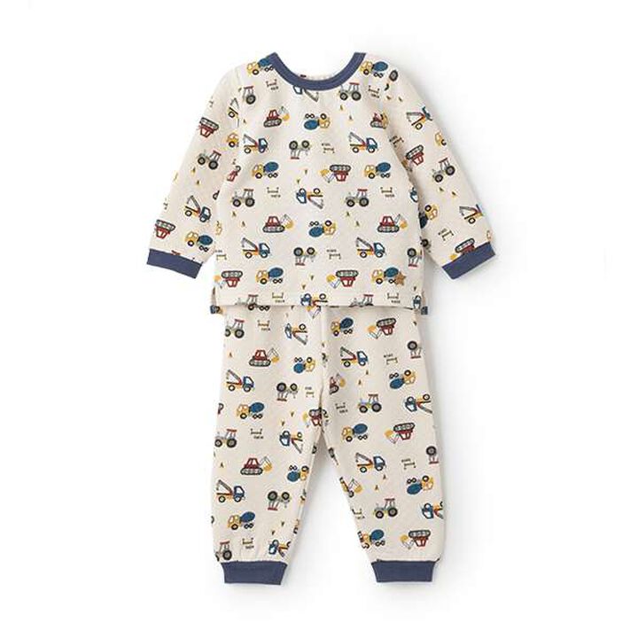 Boys' Quilted Pajamas,Light gray, medium image number 16