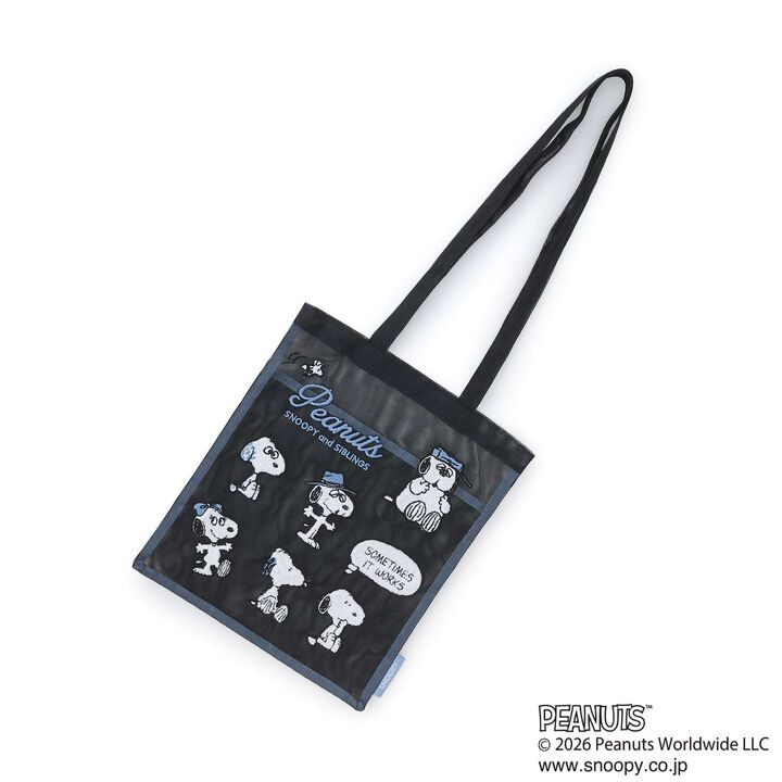 [PEANUTS] Mesh Tote Bag,, medium