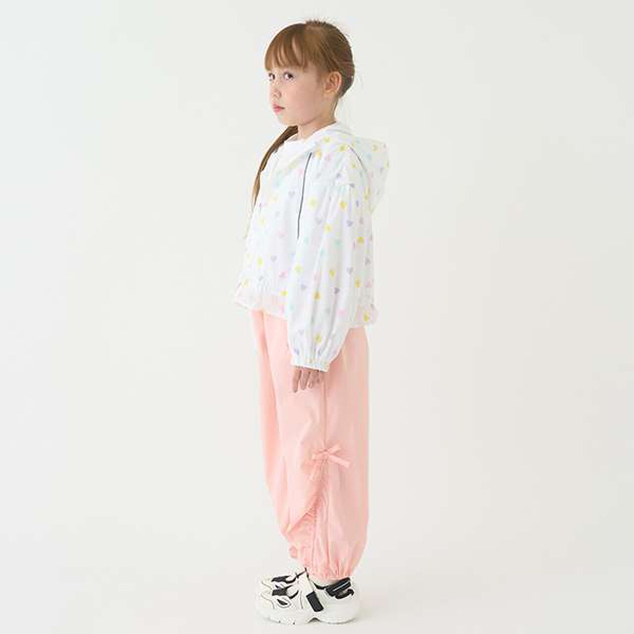 Water-Repellent Drawstring Pants,Lavender, large image number 9