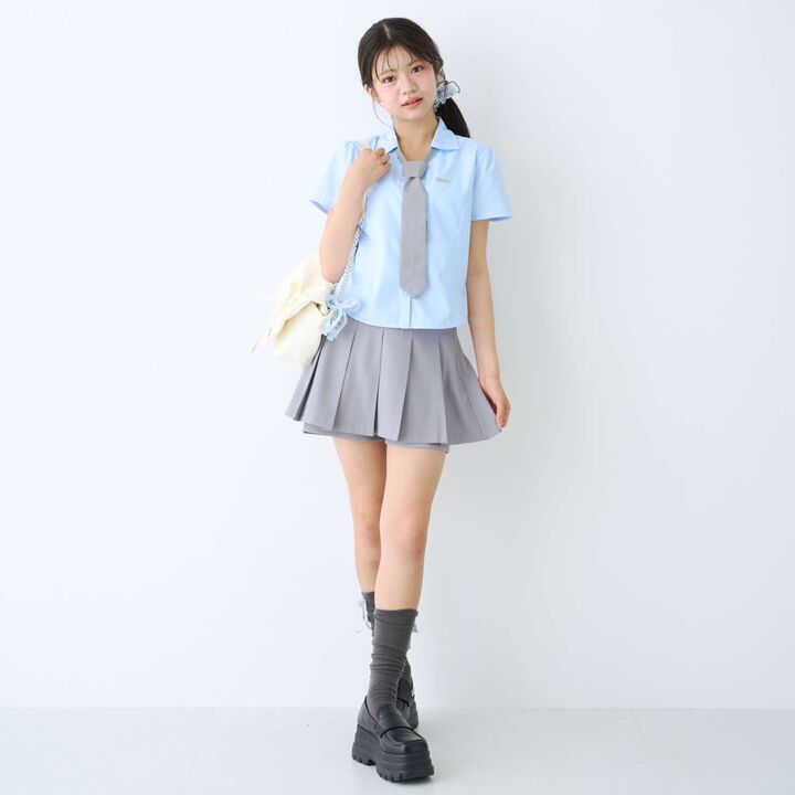 [LTXC/Easy Care] Stylish Micro Mini Skirt-Shorts,Beige, medium image number 8