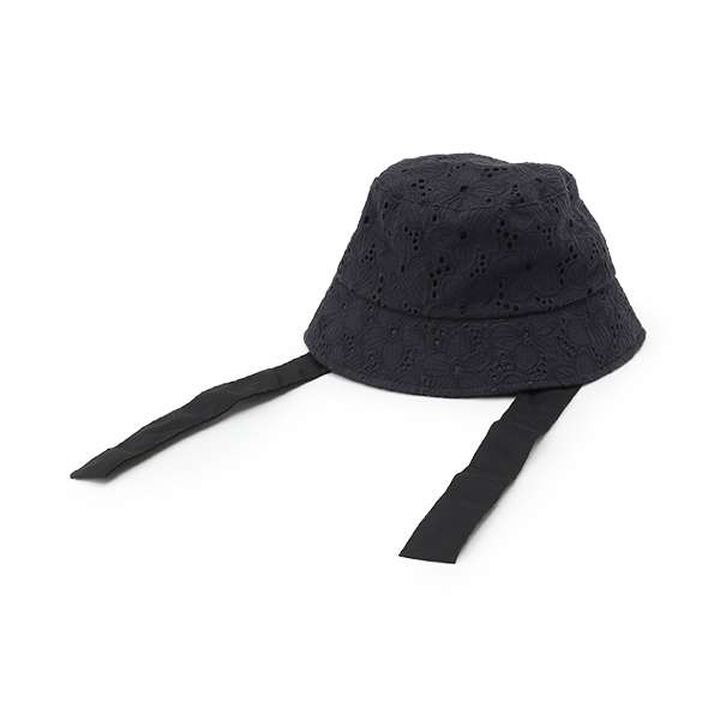 Lace Bucket Hat,Off white, medium image number 6