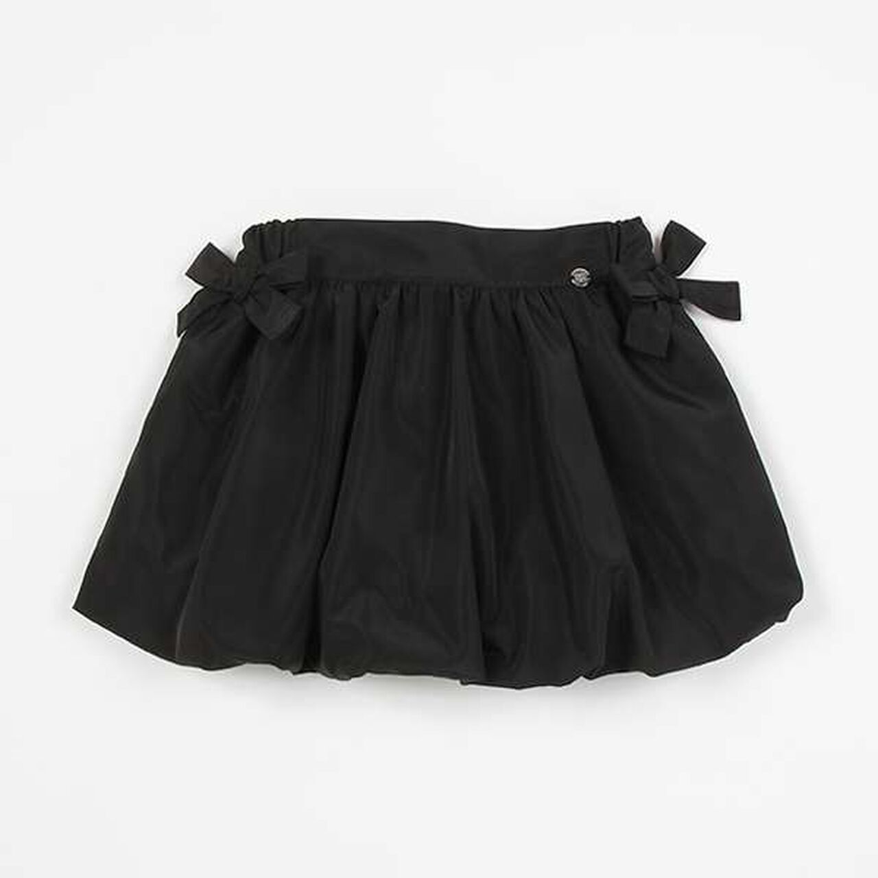 Balloon Skirt,Black, large image number 4