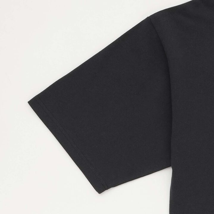 [Parent-Child Matching] DAD Back Logo Embroidered Oversized Short Sleeve T-Shirt,Black, medium image number 8